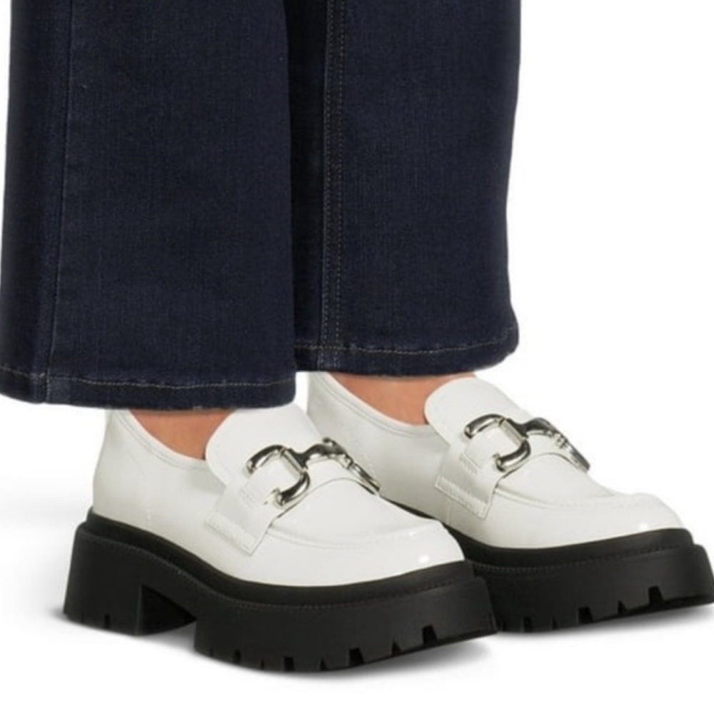 NWT Madden NYC Women’s Platform Lug Sole Loafers